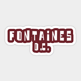 Fontaines D.C. Sticker